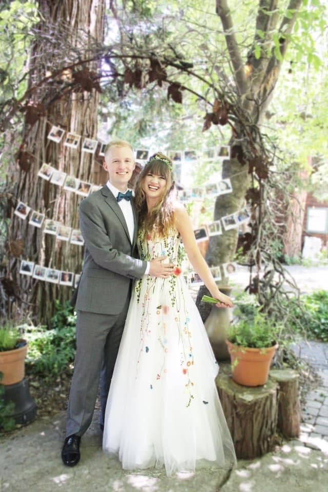 A couple photographed at Willow Woods Park — photograph 3
